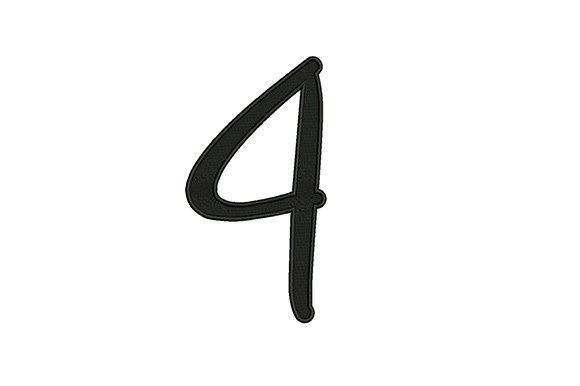 4 Number Embroidery Design Review