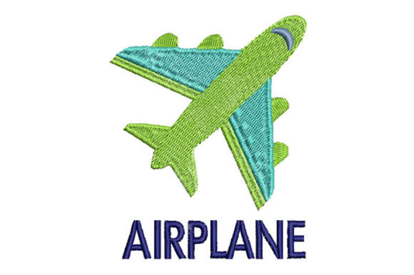 Airplane: A Bright, Playful Embroidery Design That Lands Well