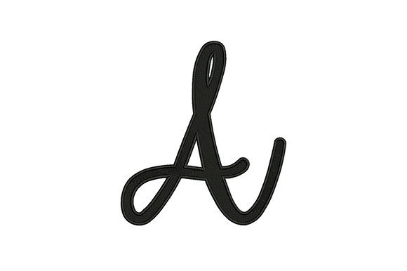 Alphabet a: Elegant Seasonal Embroidery for Real Holiday Sales