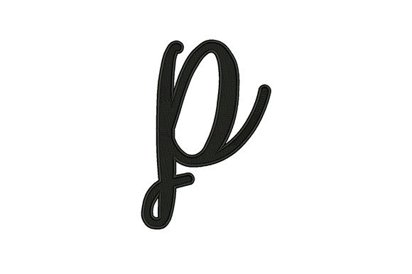 Italic Letter P Embroidery Design Review
