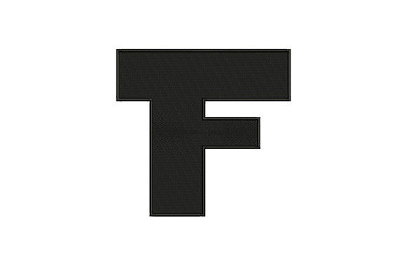 Letter F: A Thoughtful Embroidery Choice for Back to School & Beyond