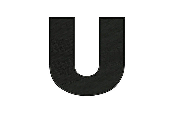 Letter U: Clean, Versatile, and Craft-Fair Ready