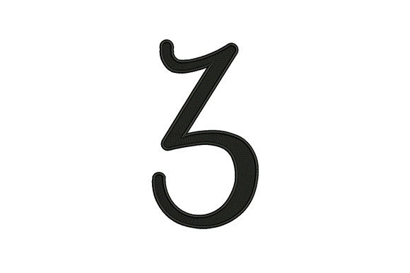 Number 3 Embroidery Design Review