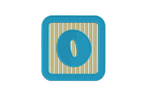 Number Zero: A Smart Back-to-School Embroidery Pick