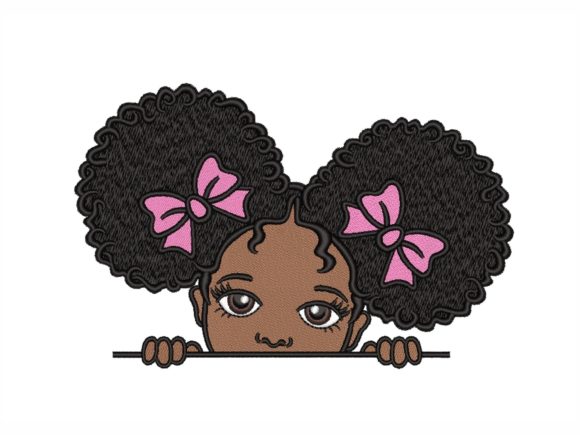 Peekaboo Girl Embroidery Review